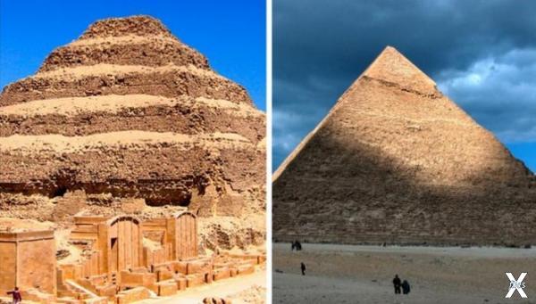 Самые известные пирамидами - это Джос...