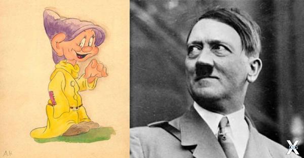 Предположительно рисунки Гитлера