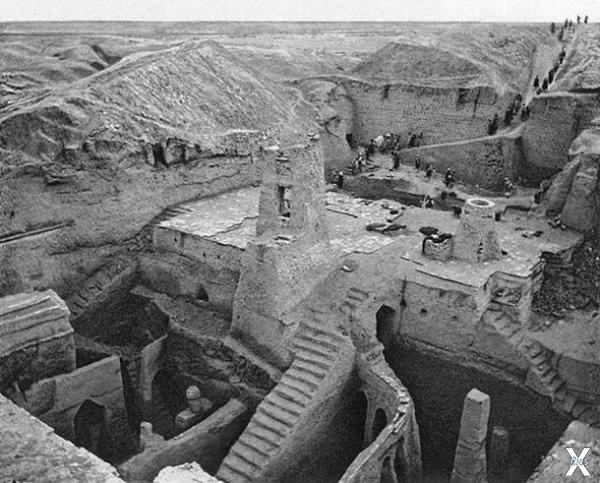 Раскопки в Ниппуре, 1893 г.