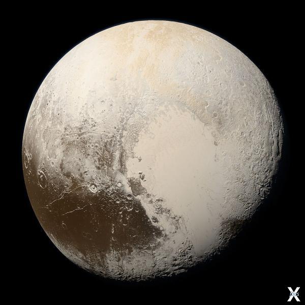 Фотография Плутона, полученная "Новым...