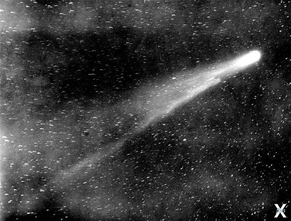 Комета Галлея, снимок 1910 года