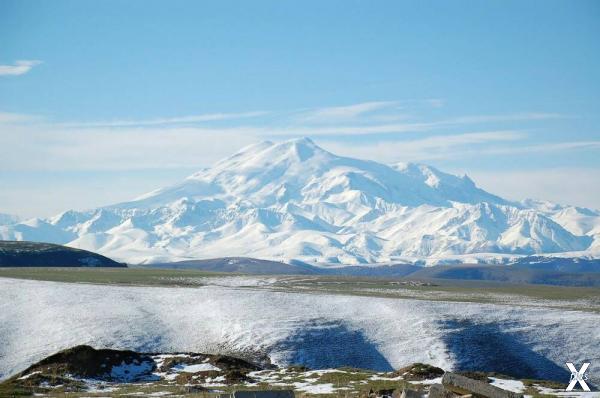 Гора Эльбрус – самая высокая точка Ка...