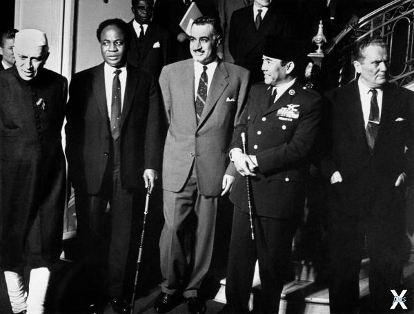 Встреча лидеров Движения в Каире, 196...