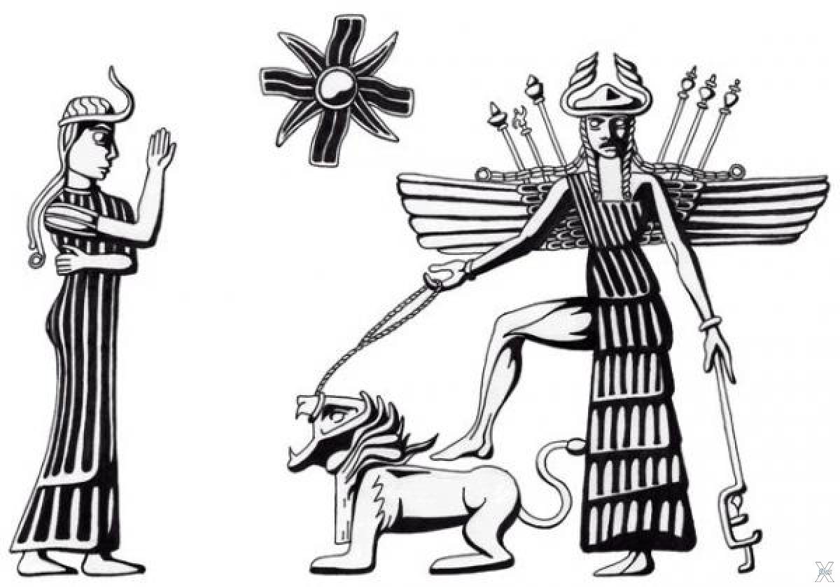 Финикийская богиня 7. Шумеры Инанна. Шумерская богиня Инанна. Бог Иштар. Нинхурсаг богиня.