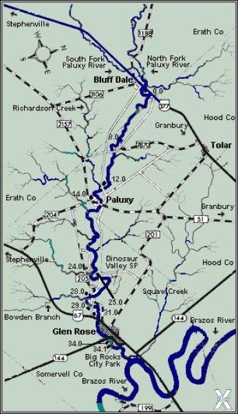 Карта реки Палукси и местонахождение ...