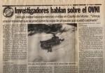 В 1986 году в Аргентине НЛО сжег холм, "высосал" внутренности из насекомых и забрал хлорофилл с дерева