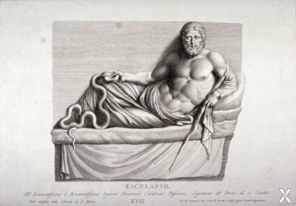 Асклепий, Карло Грегори, XVIII век
