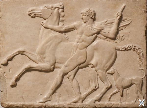 Юноша с конём, ок. 125 г. н. э., (рел...