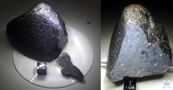 Марсианский метеорит NWA 7034, так же...