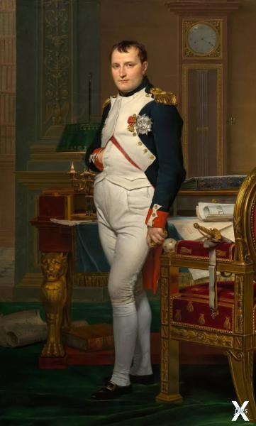 Наполеон Бонапарт. Портрет кисти Жак-...