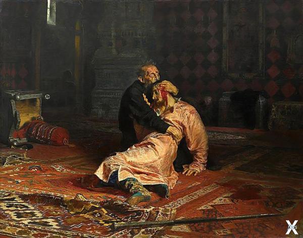 Иван Грозный на картине Репина, 1885 год