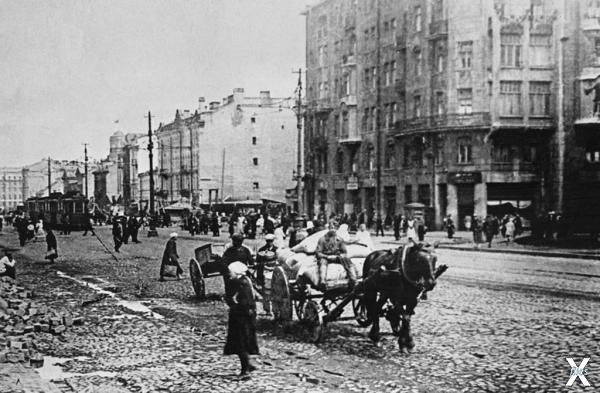 Начало 1920-х гг. Лиговская улица. Ро...