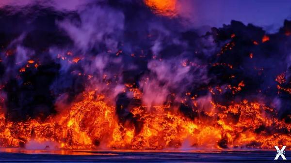 Извержение вулкана Бардарбунга в Исла...