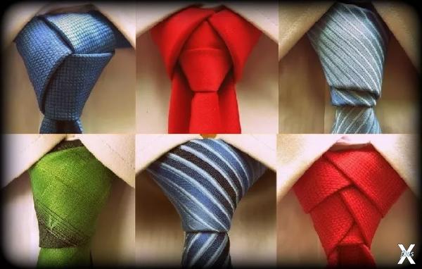 Способы завязывания галстуков