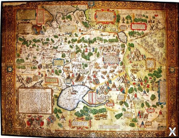 Карта Дженкинсона, 1562 г.