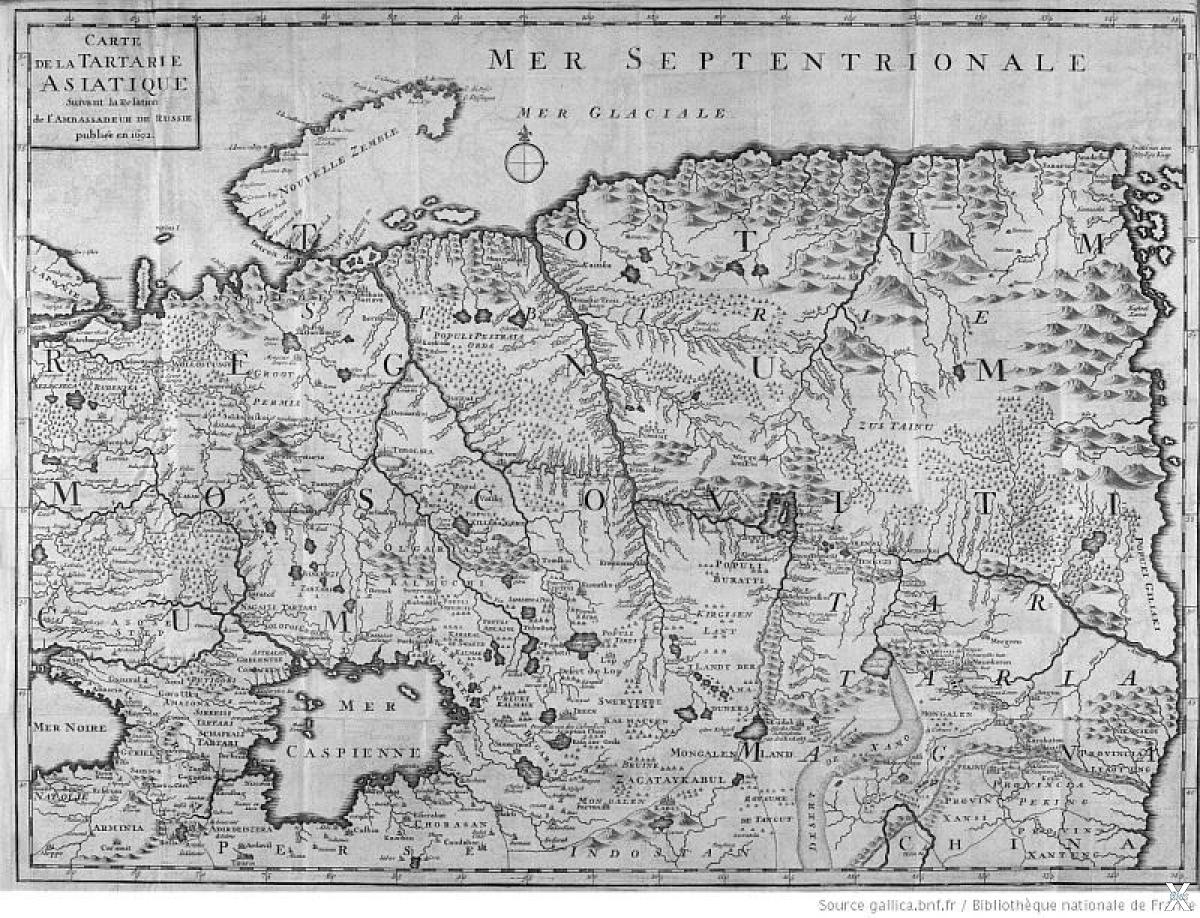Тартария карта 1812