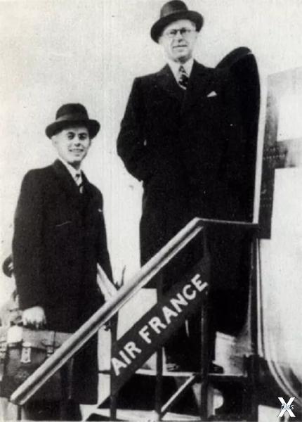 Джозеф Кеннеди с сыном Джо
