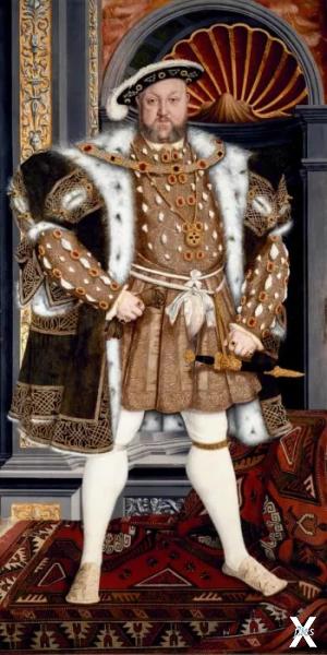 Портрет Генриха VIII из мастерской Га...