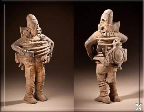 Статуэтка из Гватемалы, 500-850 года ...