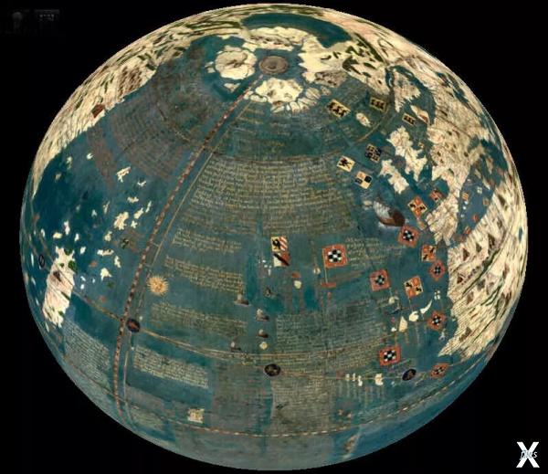 Глобус Мартина Бехайма 1492 года
