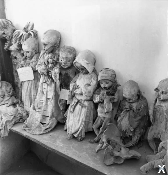 Дети начала века, мумифицированные в ...