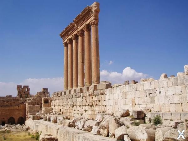 Руины храма Юпитера