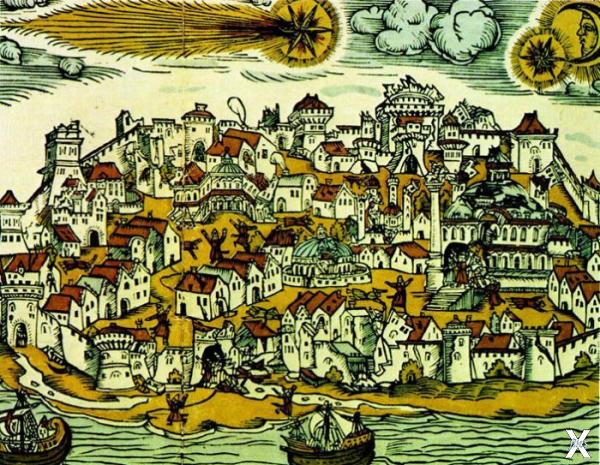 Стамбул (Константинополь) после земле...