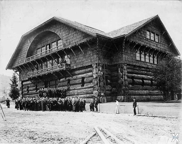 Здание лесного хозяйства в 1905 году