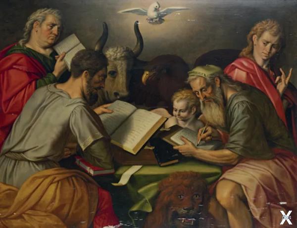 Четыре евангелиста, Франс Флорис, XVI...
