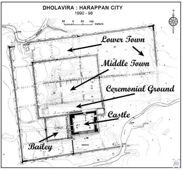 Карта Дхолавира