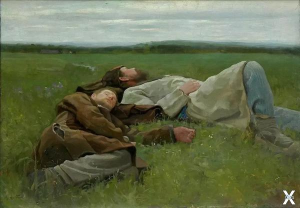 Крепкий сон, 1912, Лукьян Попов