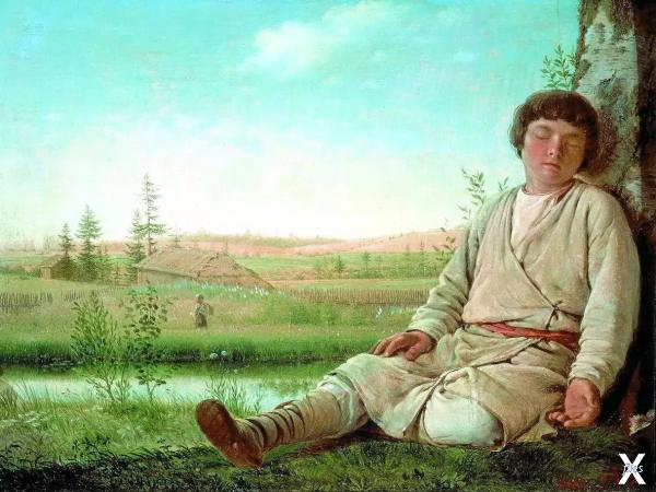 «Спящий пастух». 1823–1826, Алексей В...