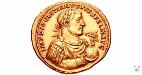 Медальон Диоклетиана, 303 г. н.э.
