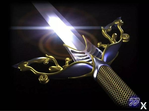 Современная стилизация меча Экскалибура