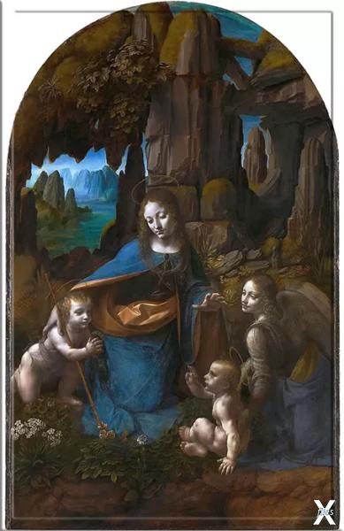 «Мадонна в скалах» (1495–1508), Леона...