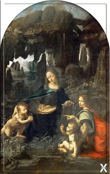 «Мадонна в скалах» (1483–1486), Леона...