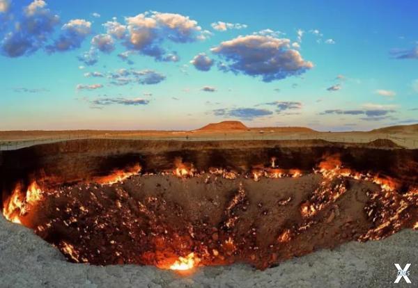 Врата ада в Туркмении