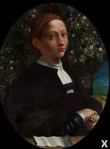 Портрет Лукреции Борджиа, около 1519 ...