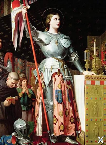 Жанна д'Арк на коронации Карла VII. Ж...