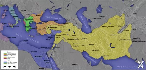 Македонская империя, 336-323 годы до ...