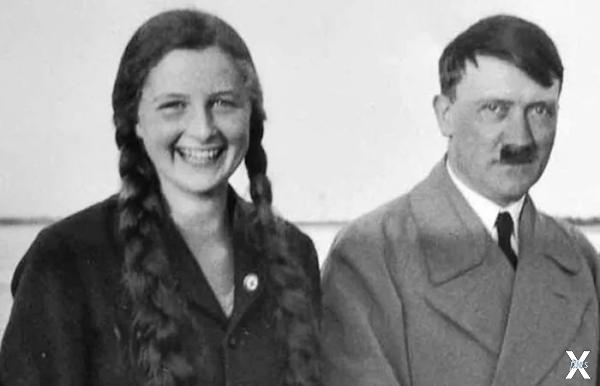 Гитлер с Гели Раубаль