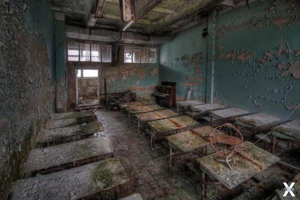 Чернобыльская зона манит своими тёмны...
