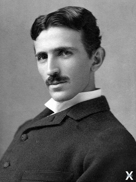 Никола Тесла около 1890 года