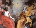 Святая Троица – Бог Отец, Бог Сын, и Бог Святой Дух. Хендрик ван Бален (1620)