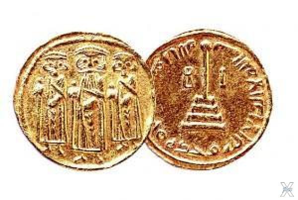 Первая исламская монета, выпущенная х...