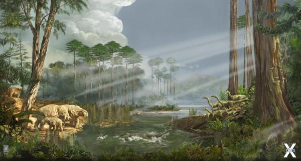 Так выглядела наша планета в период п...