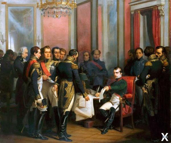 Франсуа Бушо «Наполеон в присутствии ...