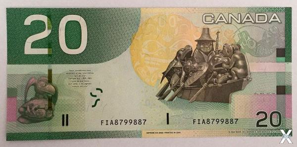 Канада. 20 долларов 2004 года