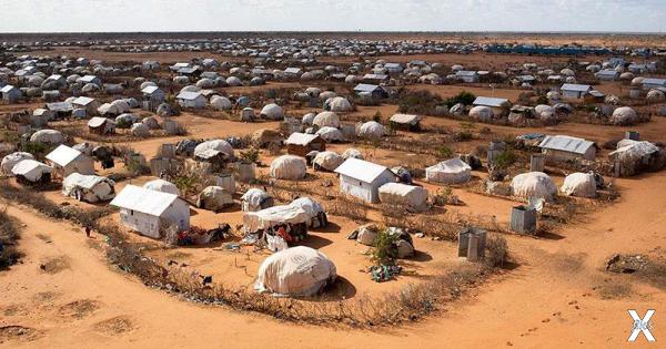 Сомалийские беженцы в Кении