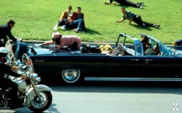 Кадры убийства президента Кеннеди